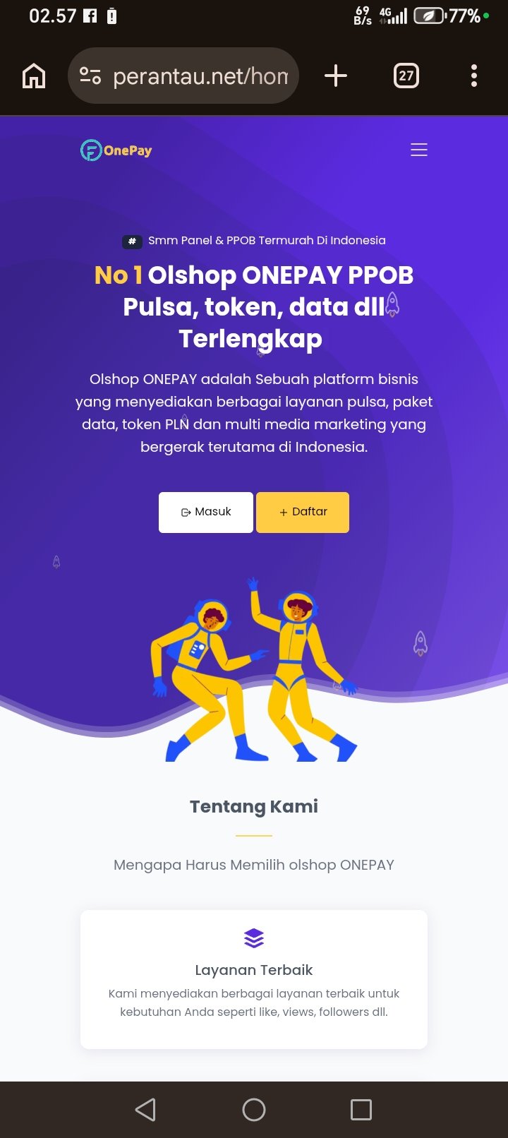 Terima downline untuk toko kami olshop onepay